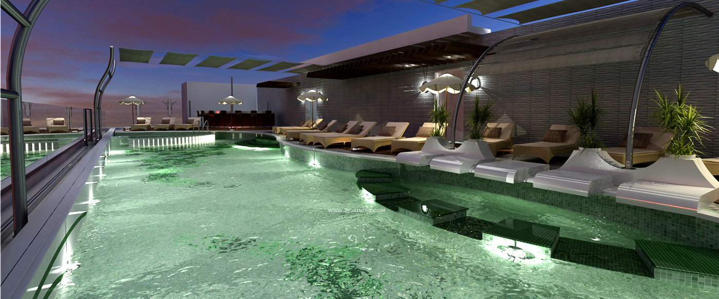 CONCEPT DESIGN OF POOL AREA